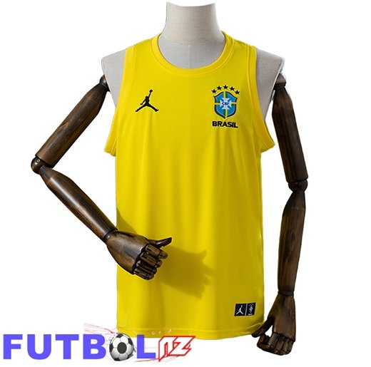 Chalecos De Futbol Brasil Amarillo 2026/2027