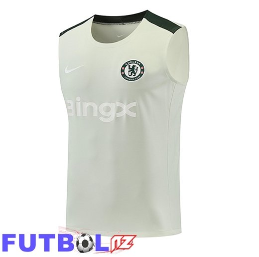 Chalecos De Futbol FC Chelsea Beige/Verde 2026/2027