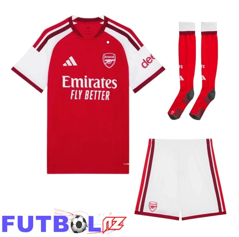 Camiseta Arsenal Primera (Cortos + Calcetines) 2026/2027