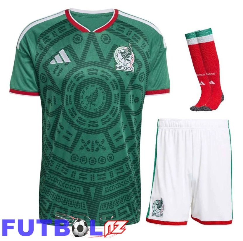 Camiseta México Primera + (Cortos + Calcetines) 2026/2027