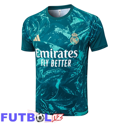 Training T-Shirt Real Madrid Verde Oscuro 2026/2027