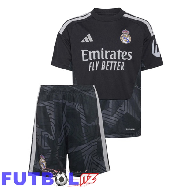Camisetas De Futbol Real Madrid Ninos Portero Azul 2026/2027