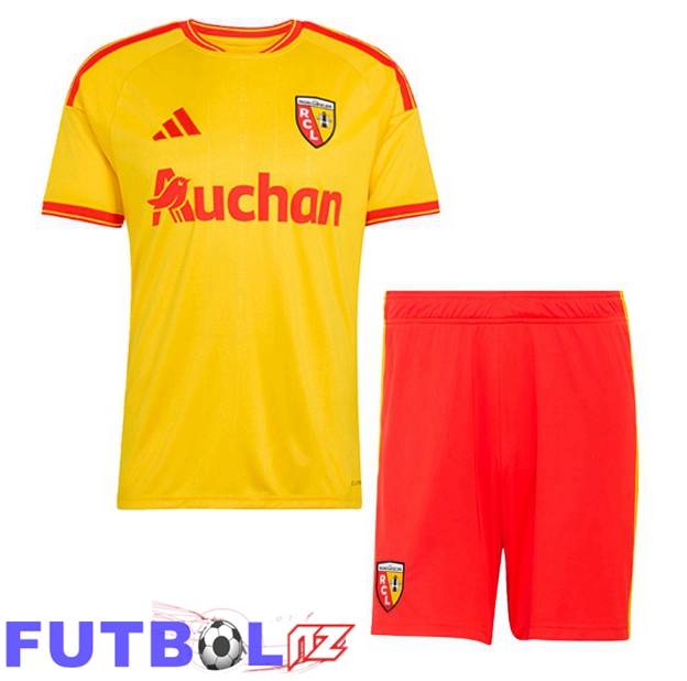 Camisetas De Futbol RC Lens Ninos Primera Amarillo 2026/2027
