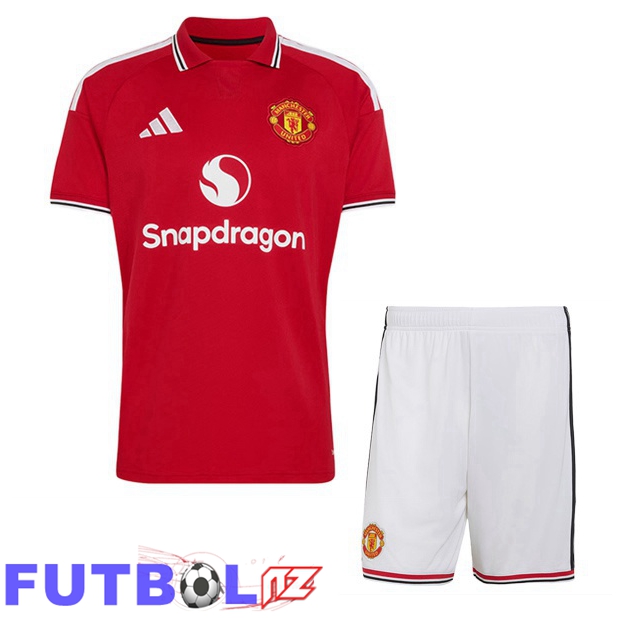 Camisetas De Futbol Manchester United Ninos Primera Rojo 2026/2027