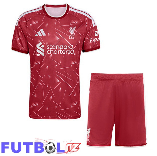 Camisetas De Futbol FC Liverpool Ninos Primera Rojo 2026/2027