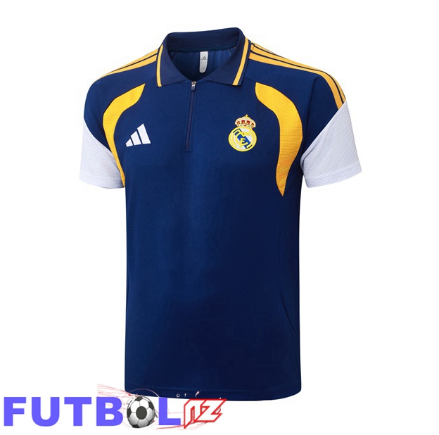Camiseta Polo Real Madrid Azul Real 2026/2027
