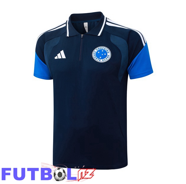 Camiseta Polo Cruzeiro EC Azul Real 2026/2027