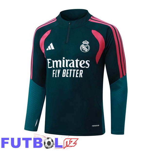 Sudadera De Entrenamiento Real Madrid Verde 2026/2027