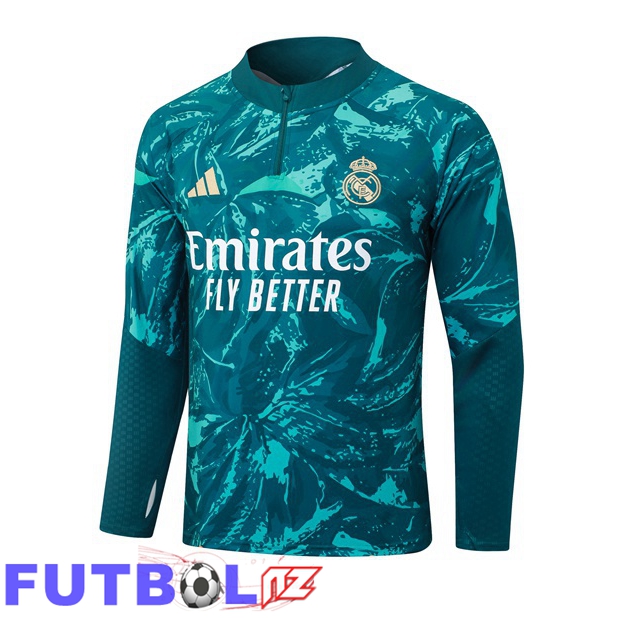 Sudadera De Entrenamiento Real Madrid Verde 2026/2027