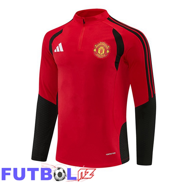 Sudadera De Entrenamiento Manchester United Rojo 2026/2027