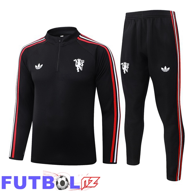 Chandal Equipos De Futbol Manchester United Negro 2026/2027