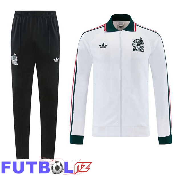 Chandal Equipos De Futbol - Chaqueta México Blanco 2026/2027