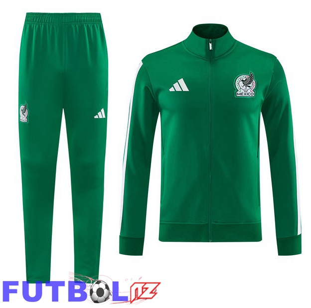 Chandal Equipos De Futbol - Chaqueta México Verde 2026/2027