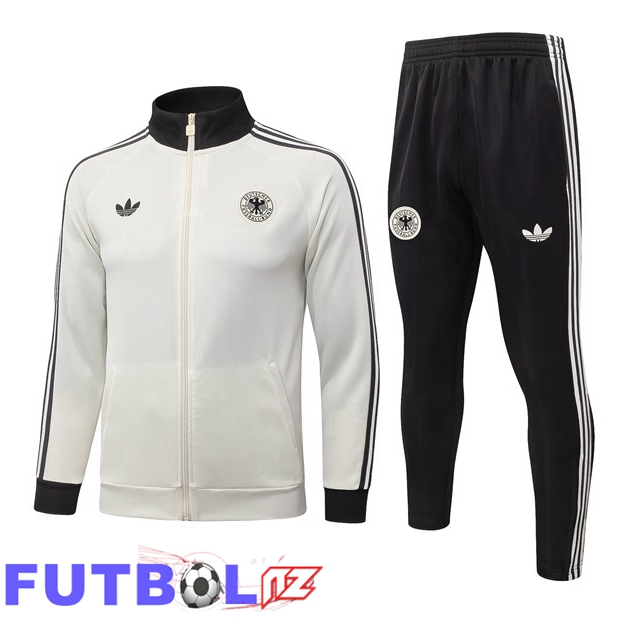Chandal Equipos De Futbol - Chaqueta Alemania Blanco 2026/2027