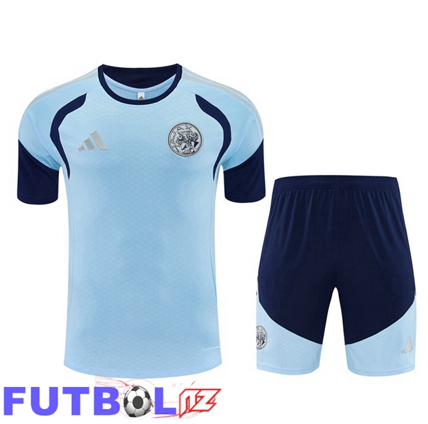 Camiseta Entrenamiento AFC Ajax + Cortos Azul 2026/2027