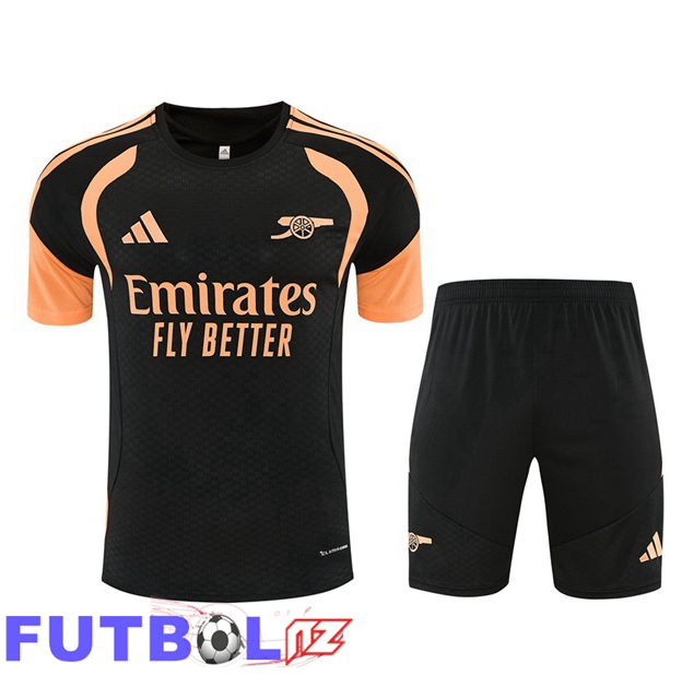 Camiseta Entrenamiento Arsenal + Cortos Negro 2026/2027