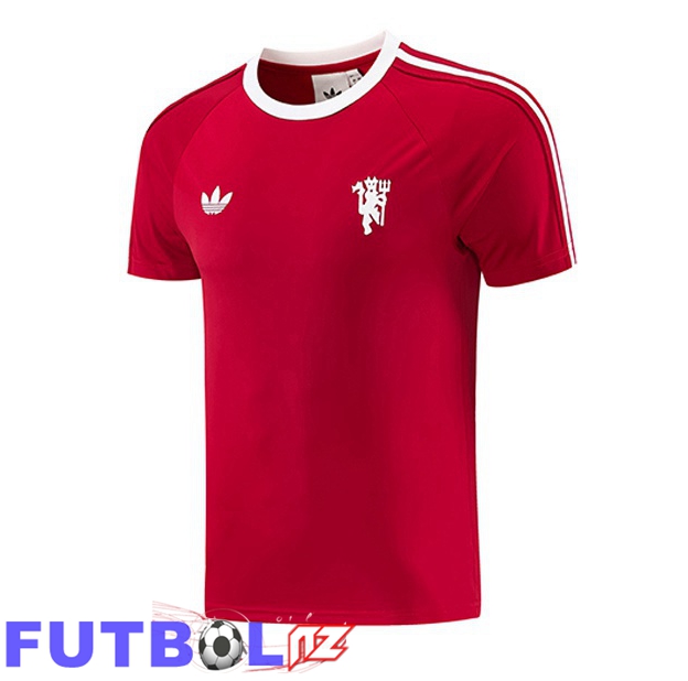 Camiseta Entrenamiento Manchester United Rojo 2026/2027