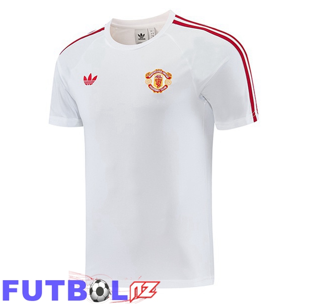 Camiseta Entrenamiento Manchester United Blanco 2026/2027