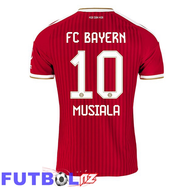 Camisetas De Futbol Bayern Munich (Musiala 10) Primera Rojo 2026/2027