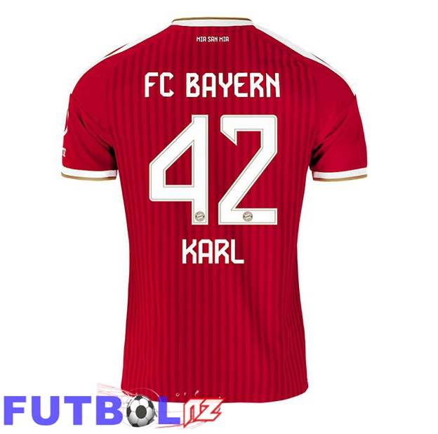 Camisetas De Futbol Bayern Munich (Karl 42) Primera Rojo 2026/2027