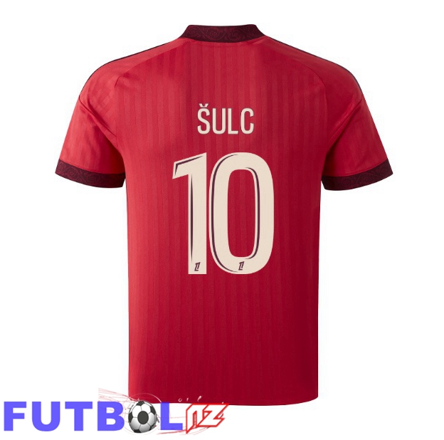 Camisetas De Futbol lyon OL (ŠULC 10) Segunda Rojo 2026/2027