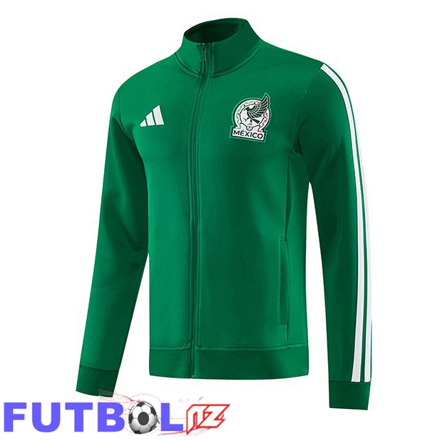 Chaquetas Futbol México Verde 2026/2027