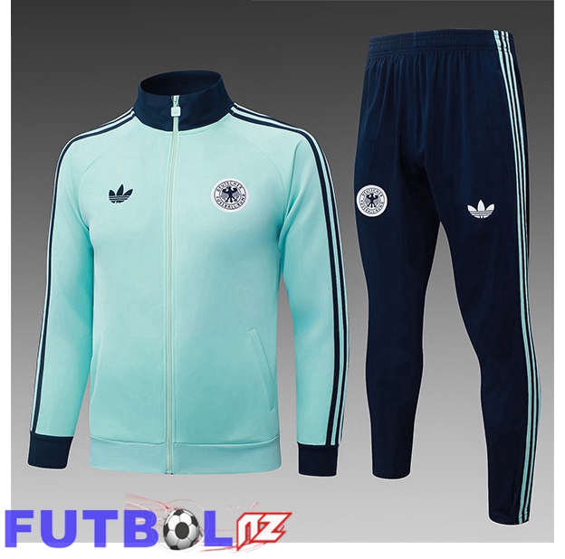 Chandal Equipos De Futbol - Chaqueta Alemania Ninos Verde 2026/2027