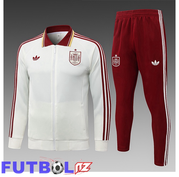 Chandal Equipos De Futbol - Chaqueta España Ninos Amarillo 2026/2027