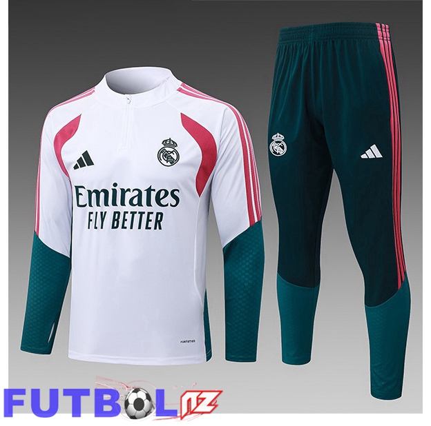 Chandal Equipos De Futbol Real Madrid Ninos Blanco 2026/2027