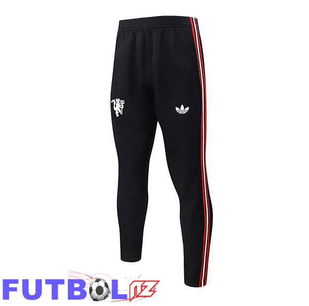 Pantalon Entrenamiento Manchester United Negro 2026/2027