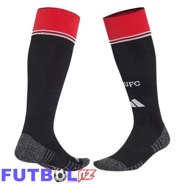 Calcetines De Futbol Manchester United Primera Negro 2026/2027