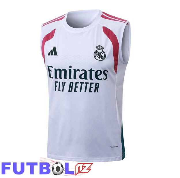 Chalecos De Futbol Real Madrid Blanco 2026/2027