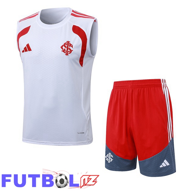 Chalecos De Futbol SC Internacional + Cortos Blanco 2026/2027