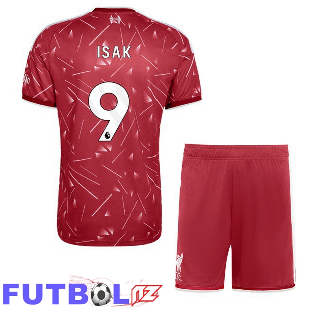 Camisetas De Futbol FC Liverpool (ISAK 9) Ninos Primera Rojo 2026/2027