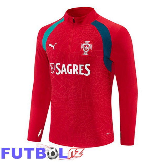 Sudadera De Entrenamiento Portugal Rojo 2026/2027