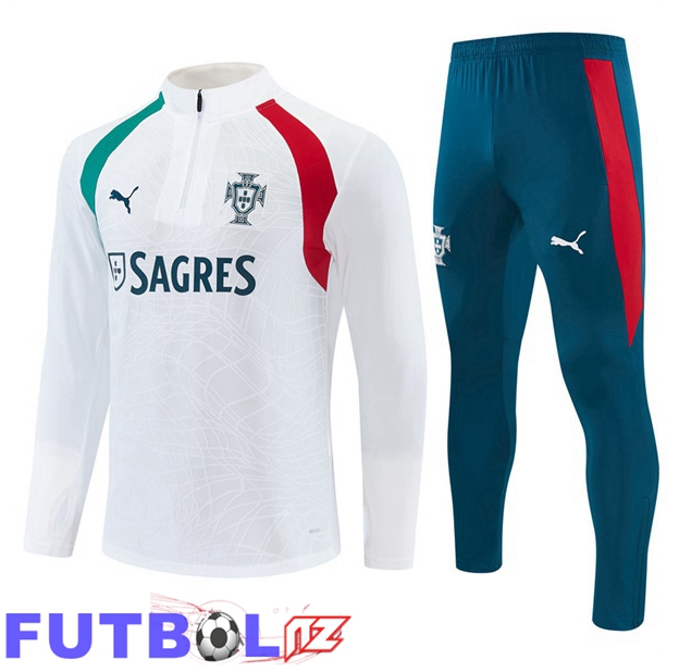 Chandal Equipos De Futbol Portugal Blanco 2026/2027