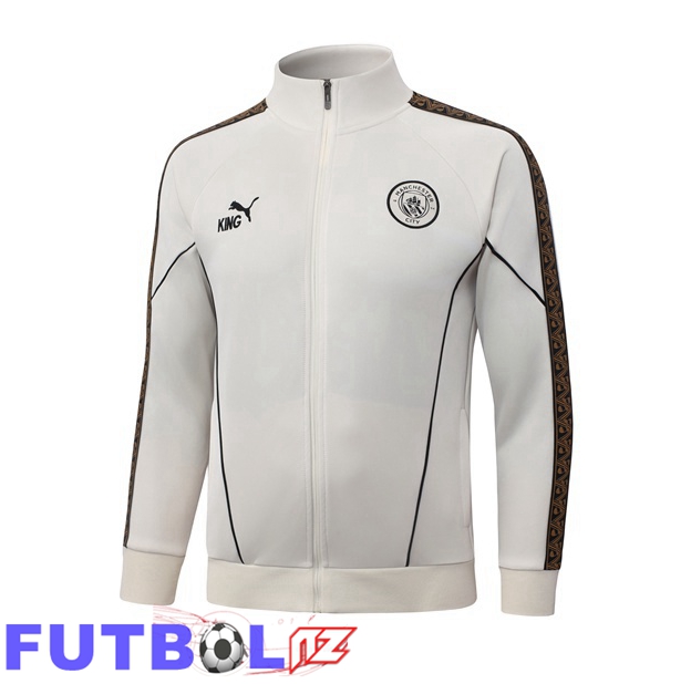 Chaquetas Futbol Manchester City Blanco 2026/2027