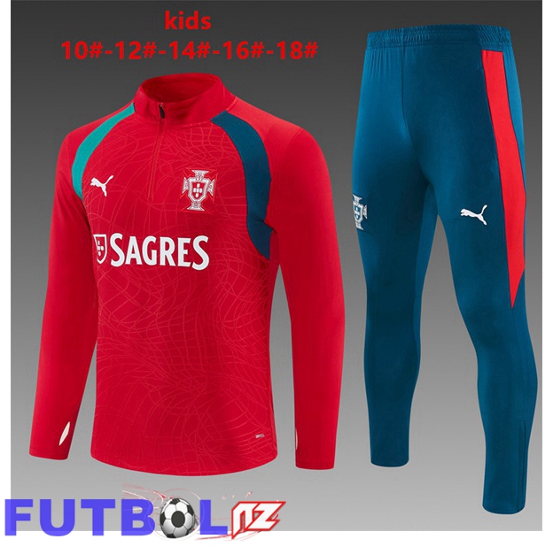 Chandal Equipos De Futbol Portugal Ninos Rojo 2026/2027