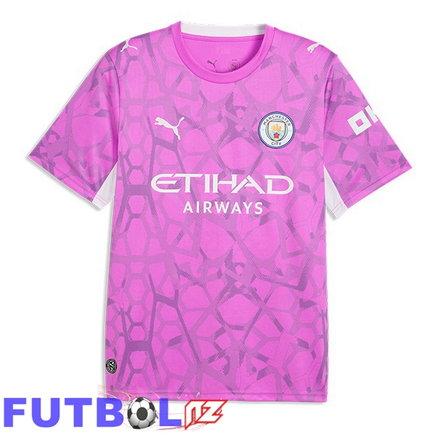 Camisetas De Futbol Manchester City Portero Rosado 2026/2027