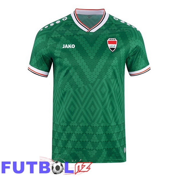 Camisetas De Futbol Irak Segunda Verde 2026/2027 Camisetas De Futbol Irak Segunda Verde 2026/2027