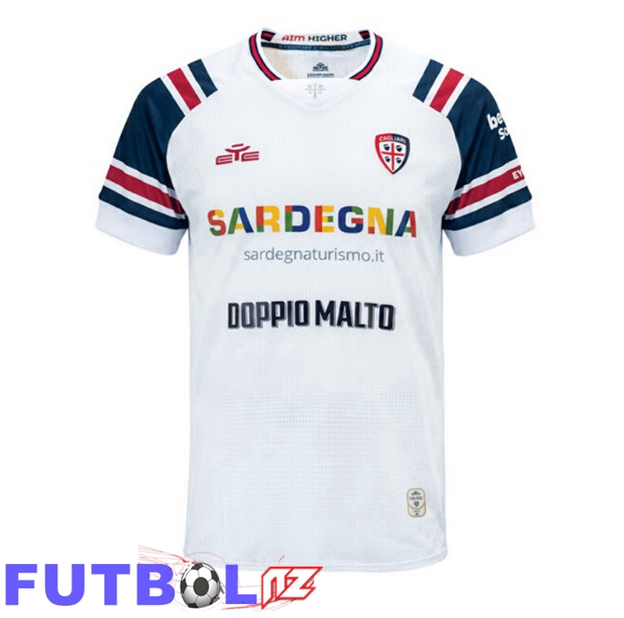 Camisetas De Futbol Cagliari Calcio Segunda Blanco 2026/2027