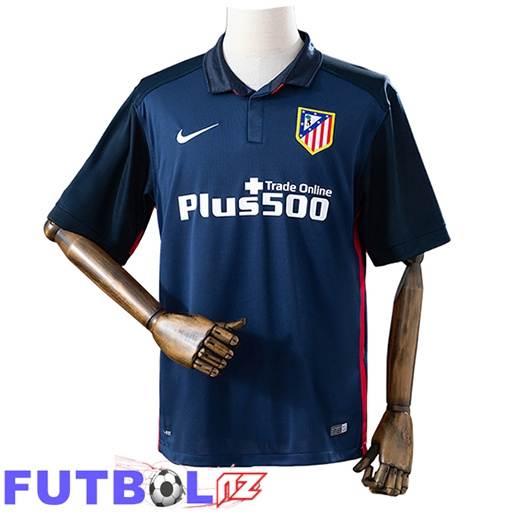 Camisetas De Futbol Atletico Madrid Retro Segunda 2015/2016