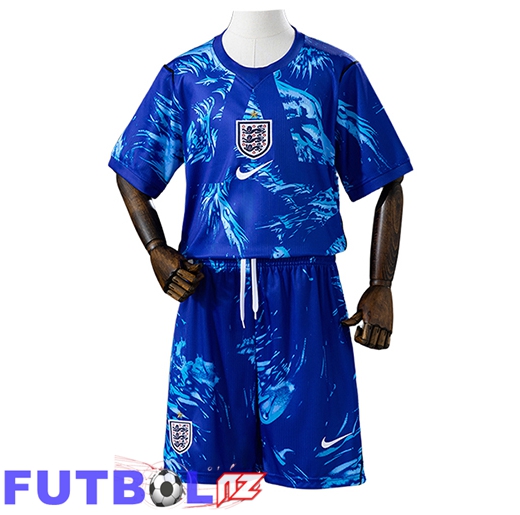 Camisetas De Futbol Inglaterra Ninos Portero Azul 2026/2027