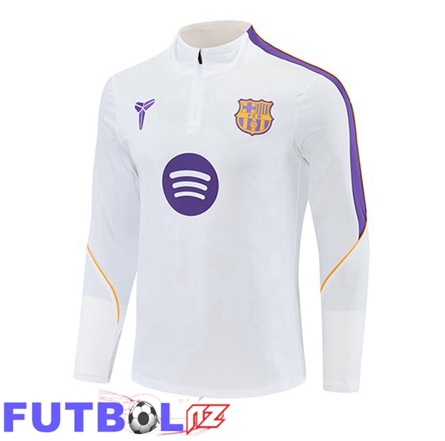 Sudadera De Entrenamiento FC Barcelona Blanco 2026/2027