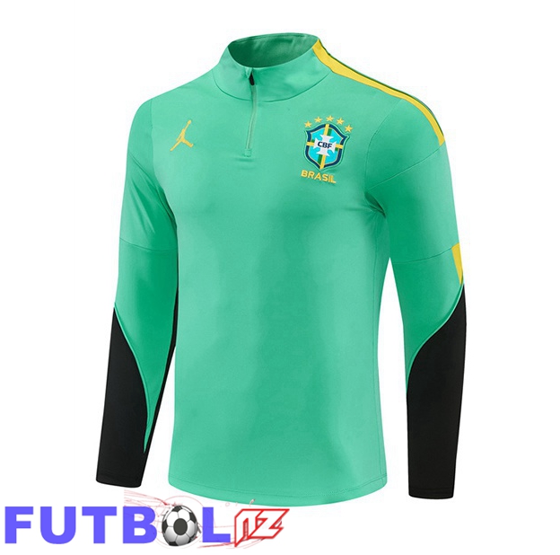 Sudadera De Entrenamiento Brasil Verde 2026/2027