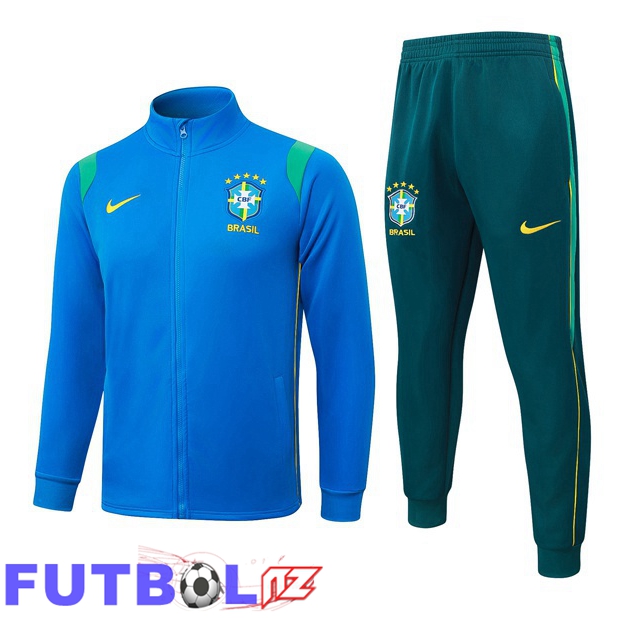 Chandal Equipos De Futbol - Chaqueta Brasil Azul 2026/2027