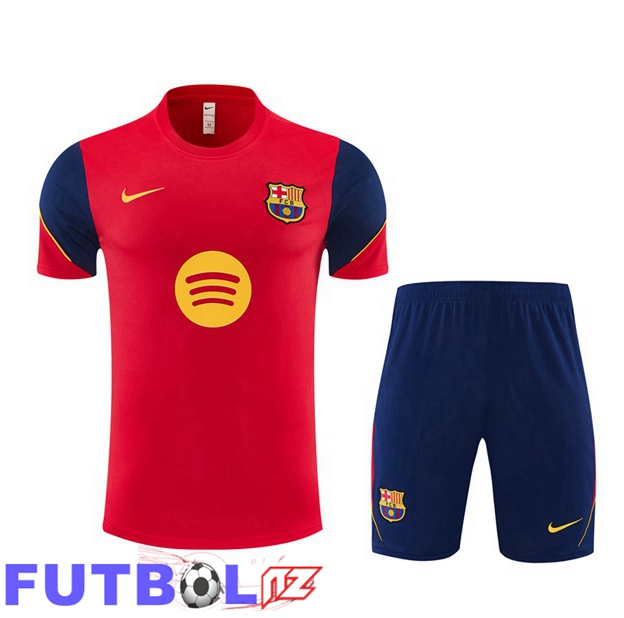 Camiseta Entrenamiento FC Barcelona + Cortos Rojo 2026/2027