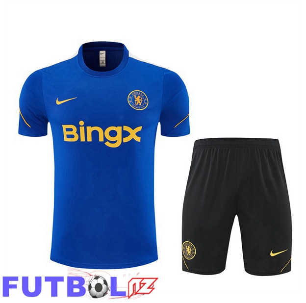 Camiseta Entrenamiento FC Chelsea + Cortos Azul 2026/2027