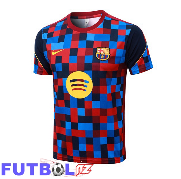 Camiseta Entrenamiento FC Barcelona Azul Rojo 2026/2027