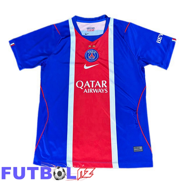 2 Estrellas Camisetas De Futbol Paris PSG Primera Azul Rojo 2026/2027